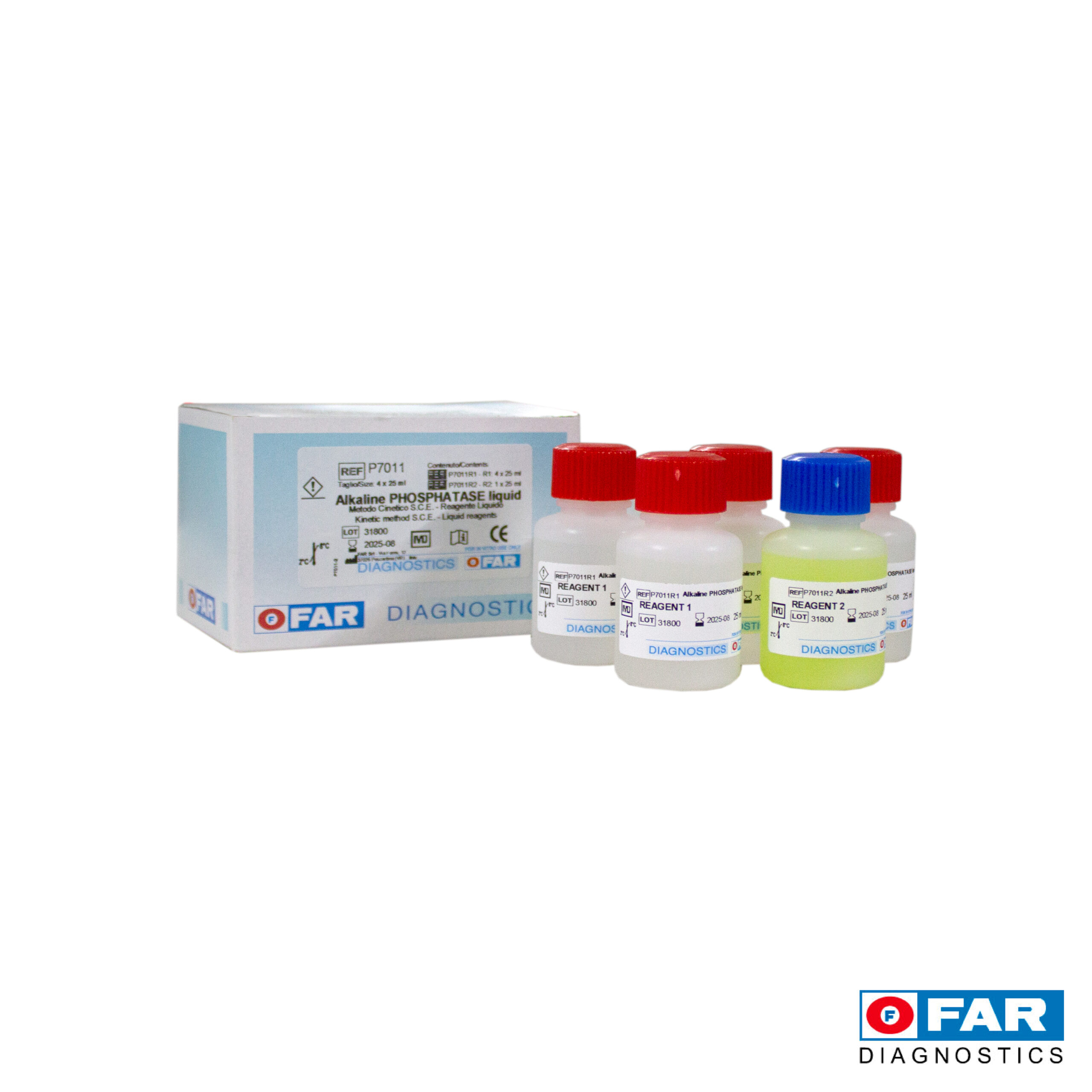 ALKALINE PHOSPHATASE LIQUID 4 X 25 ML COD.P7011 -1