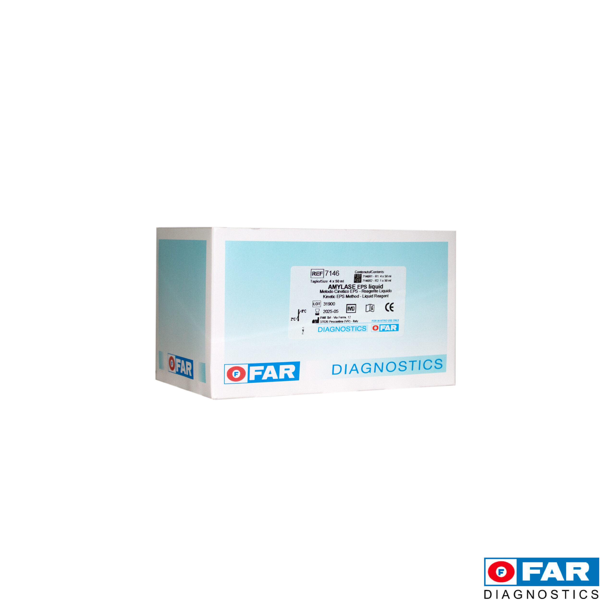 AMYLASE EPS LIQUID 4 X 50 ML COD. 7146