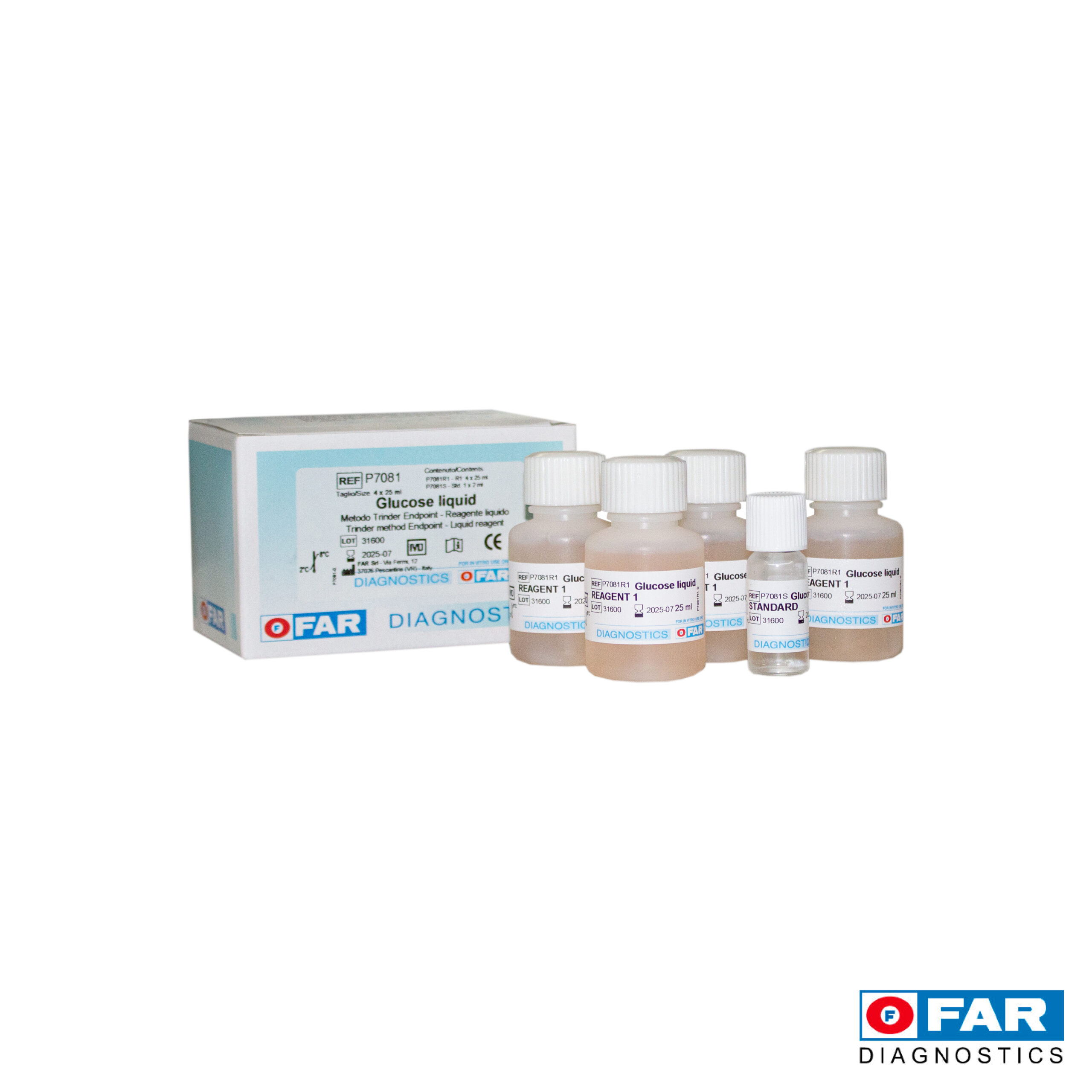 GLUCOSE LIQUID 4 X 25 ML COD. P7081 -1