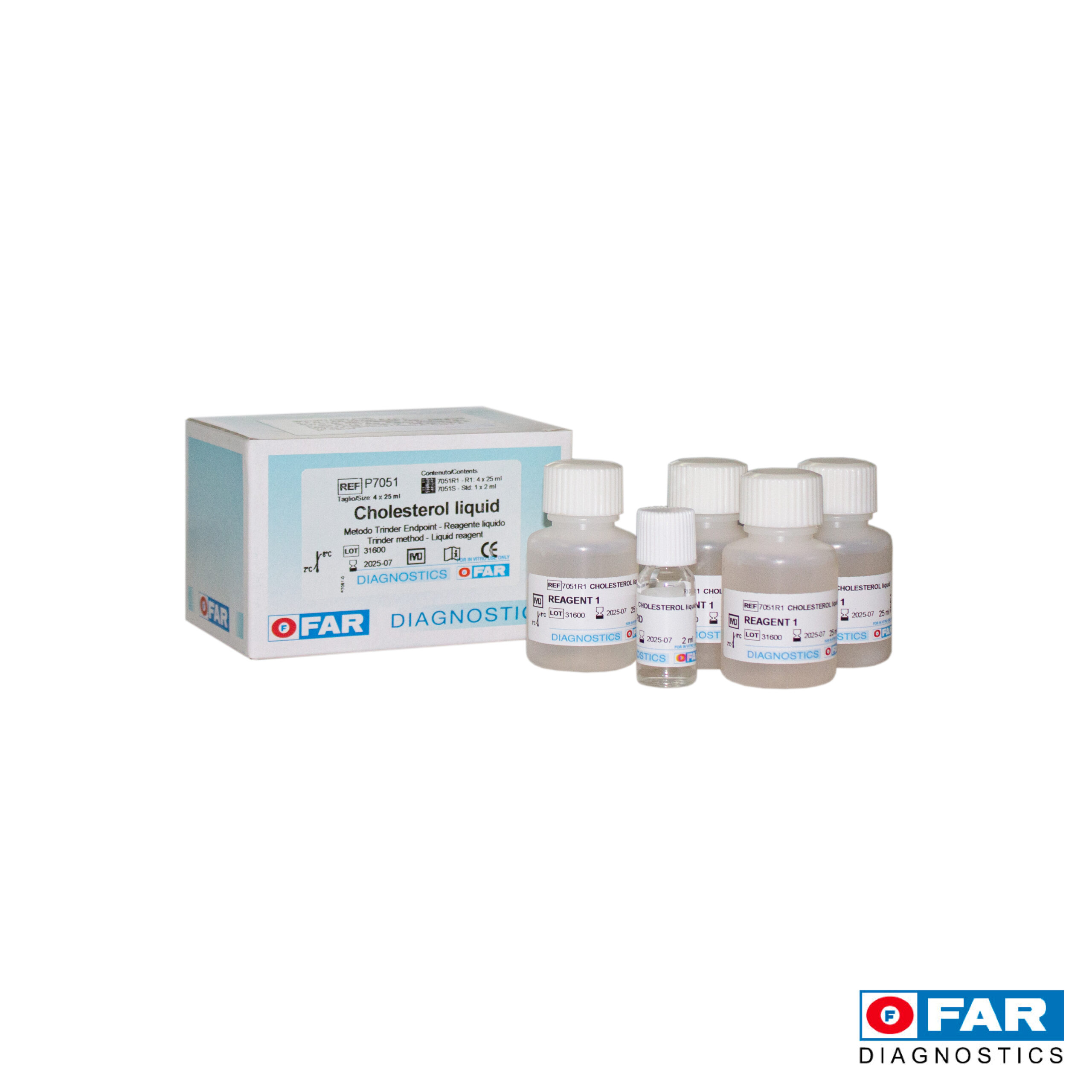 CHOLESTEROL LIQUID 4 X 25 ML COD. P7051 -1