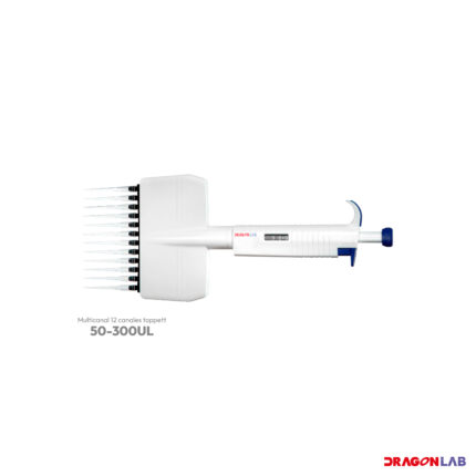 MICROPIPETA MULTICANAL 12 CANALES 50-300 UL TOPPETT