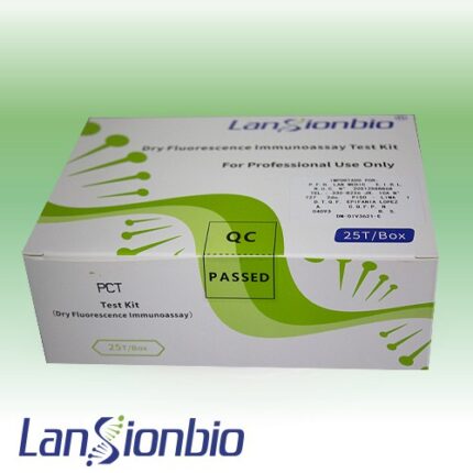 PCT (PROCALCITONINA) TEST (DRY FLUORESCENCE IMMUNOASSAY) Kit x 25 und.